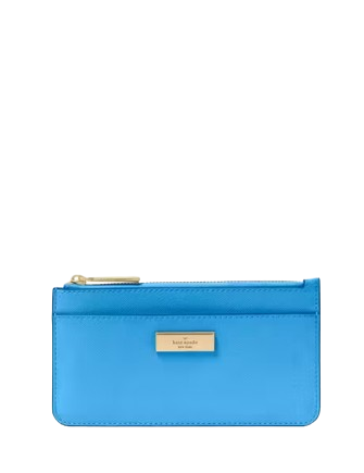 Kate Spade New York Kenzie Limited Edition Large Slim Card Holder Tide Pool