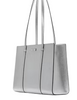 Kate Spade New York Kenzie Metallic Large Tote Lunar Light