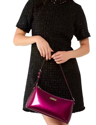 Kate Spade New York Kenzie Small Shoulder Bag Dark Raspberry