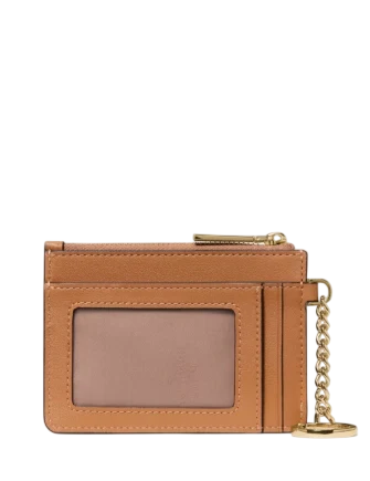 Kate Spade New York Key Ring Card Holder Bungalow Brown
