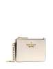 Kate Spade New York Key Ring Card Holder Cashew Milk