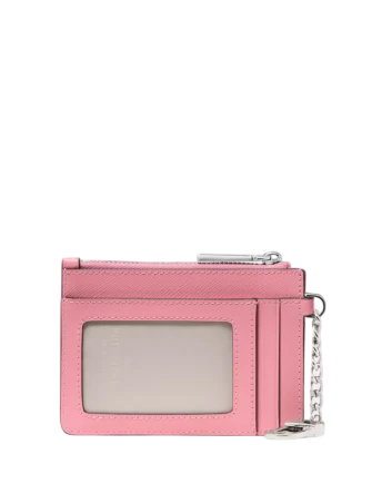 Kate Spade New York Key Ring Card Holder Grapefruit Soda