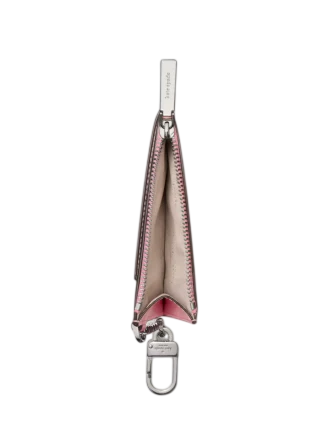 Kate Spade New York Key Ring Card Holder Grapefruit Soda