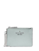 Kate Spade New York Key Ring Card Holder Lake Mist