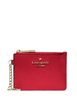 Kate Spade New York Key Ring Card Holder Perfect Cherry