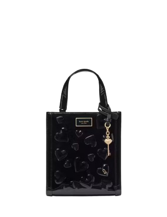 Kate Spade New York Key To My Heart Manhattan Mini Tote Black