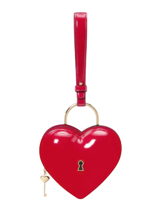 Kate Spade New York Key To My Heart Wristlet Cherry Rouge