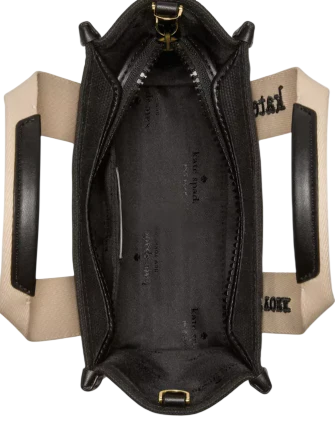 Kate Spade New York Kip Canvas Mini Tote Canvas Black