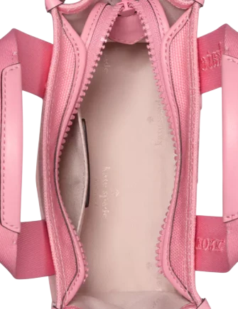 Kate Spade New York Kip Canvas Mini Tote Grapefruit Soda