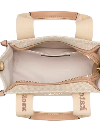 Kate Spade New York Kip Canvas Mini Tote  Light Fawn 