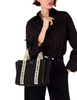 Kate Spade New York Kip Canvas Small Tote Black