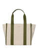 Kate Spade New York Kip Canvas Small Tote Enchanted Green