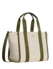 Kate Spade New York Kip Canvas Small Tote Enchanted Green