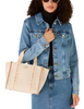 Kate Spade New York Kip Canvas Small Tote  Light Fawn 