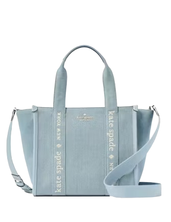 Kate Spade New York Kip Denim Small Tote Blue