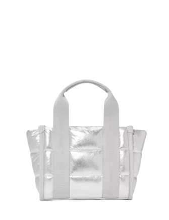 Kate Spade New York Kip Puffy Mini Tote Silver