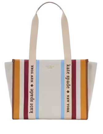 Kate Spade New York Kip Stripe Large Tote