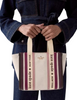 Kate Spade New York Kip Stripe Small Tote  Deep Cherry 