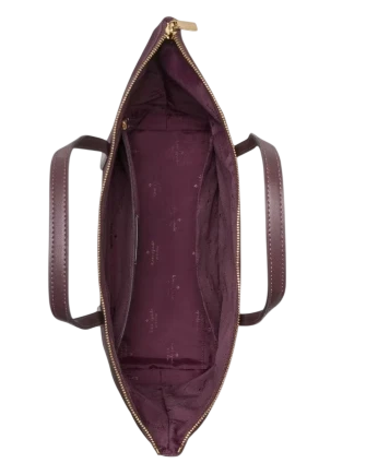 Kate Spade New York Kitt Nylon Medium Tote Deep Cherry