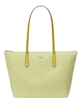 Kate Spade New York Kitt Nylon Medium Tote Tennis Ball