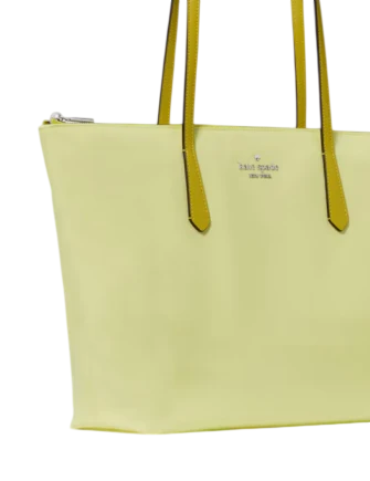 Kate Spade New York Kitt Nylon Medium Tote Tennis Ball