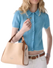 Kate Spade New York Knott Colorblock Convertible Carryall  Crisp Peach 