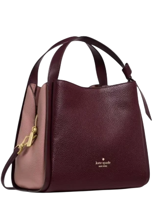 Kate Spade New York Knott Colorblock Convertible Carryall  Grenache 