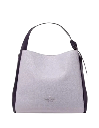 Kate Spade New York Knott Colorblock Convertible Carryall Icy Lavender 