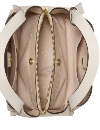 Kate Spade New York Knott Colorblock Convertible Carryall Light Cream 