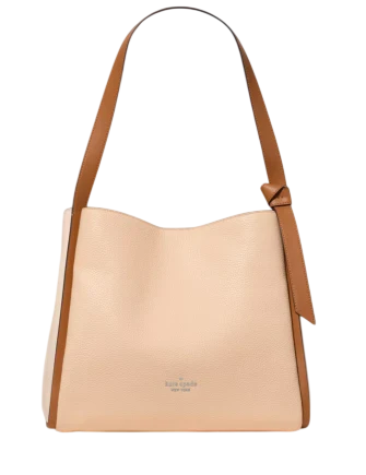 Kate Spade New York Knott Colorblock Large Carryall Crisp Peach