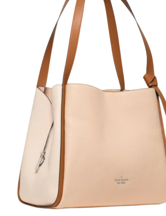 Kate Spade New York Knott Colorblock Large Carryall Crisp Peach