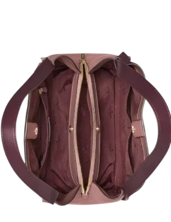 Kate Spade New York Knott Colorblock Large Carryall  Grenache 