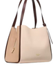 Kate Spade New York Knott Colorblock Large Carryall  Milk Glass 