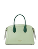 Kate Spade New York Knott Colorblocked Medium Zip-top Satchel Beach Glass