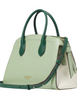 Kate Spade New York Knott Colorblocked Medium Zip-top Satchel Beach Glass