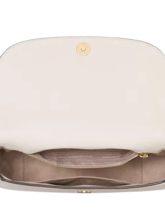 Kate Spade New York Knott Colorblocked Top-handle Crossbody  Parchment 