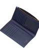 Kate Spade New York Knott Colorblocked Zip Slim Wallet Genie Blue