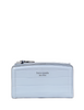Kate Spade New York Knott Croc embossed Zip Slim Wallet North Star