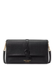 Kate Spade New York Knott Flap Chain Crossbody Black