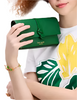 Kate Spade New York Knott Flap Chain Crossbody Watercress