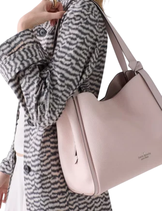 Kate Spade New York Knott Large Carryall Powdered Sugar