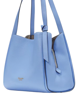 Kate Spade New York Knott Large Shoulder Bag Genie Blue