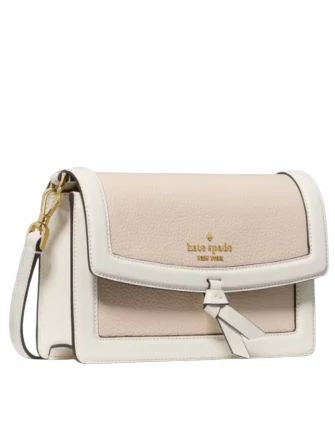 Kate Spade New York Knott Mini Crossbody Bag Light Cream