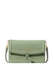 Kate Spade New York Knott Mini Flap Crossbody Balsam Green