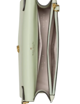 Kate Spade New York Knott Mini Flap Crossbody Light Olive