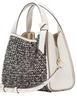 Kate Spade New York Knott Raffia Tweed Medium Crossbody Tote  Parchment 
