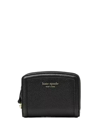 Kate Spade New York Knott Small Compact Wallet Black