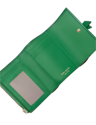 Kate Spade New York Knott Small Compact Wallet Watercress
