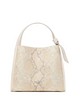 Kate Spade New York Knott Snake Embossed Carryall Bag Natural 