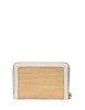 Kate Spade New York Knott Straw Medium Wallet Natural